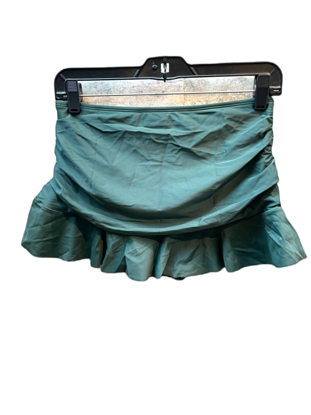 ❤️ HALCURT MID WAISTED RUCHED RUFFLE SWIM SKIRT NEW SIZE SMALL